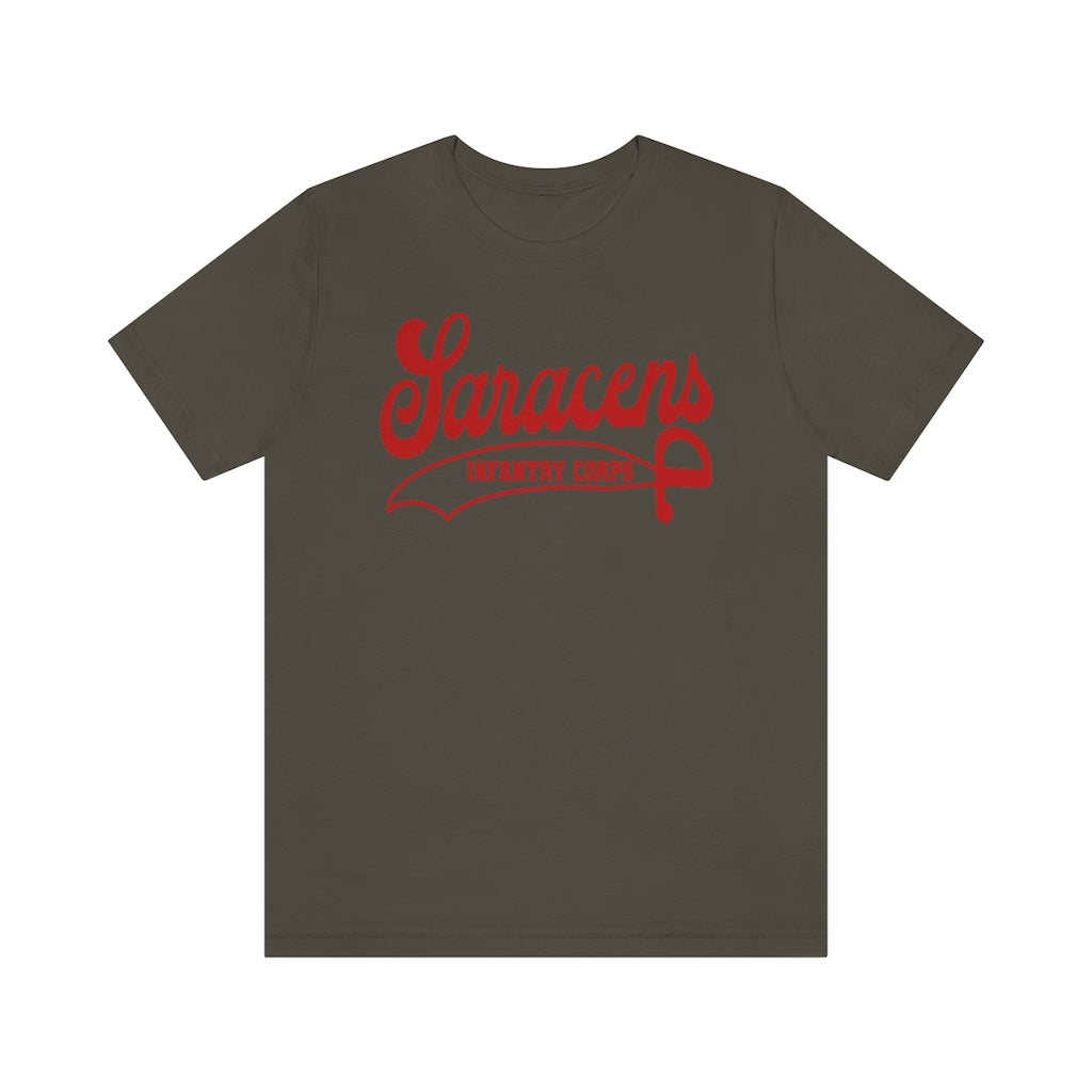Saracens Infantry Red Tee