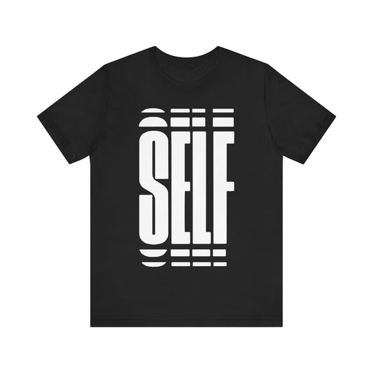 Self (white Print) Tee
