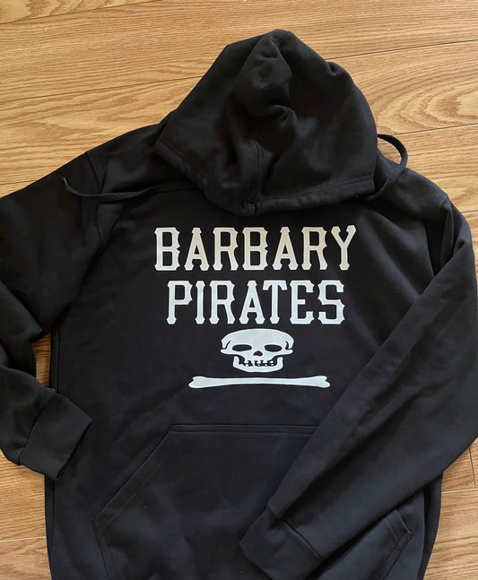 Barbary Pirates Hoodie (blk/wht)