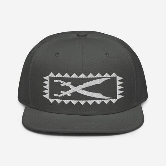 Scissor Swords Snapback (grey/white)