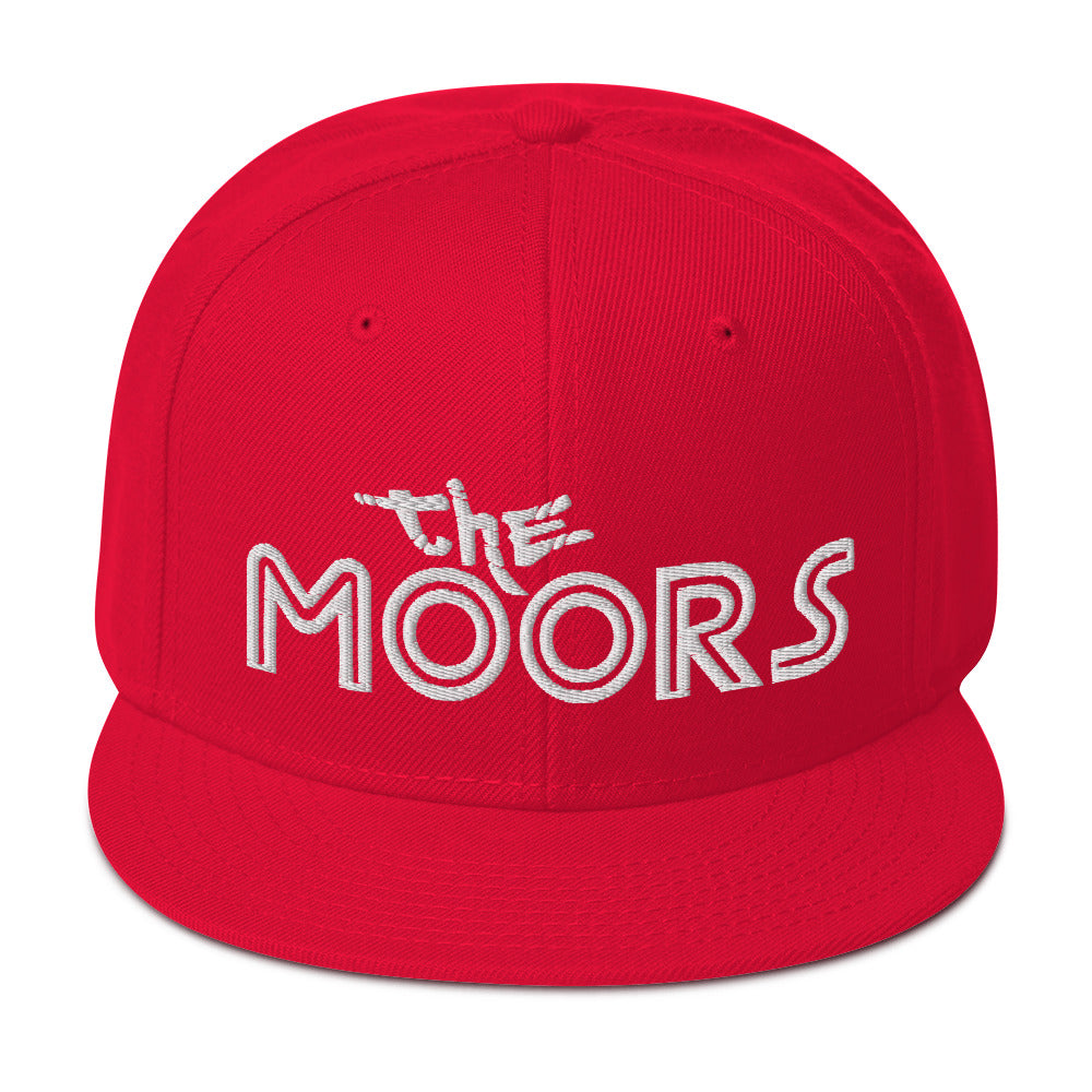 The Moors Snapback (white/red)